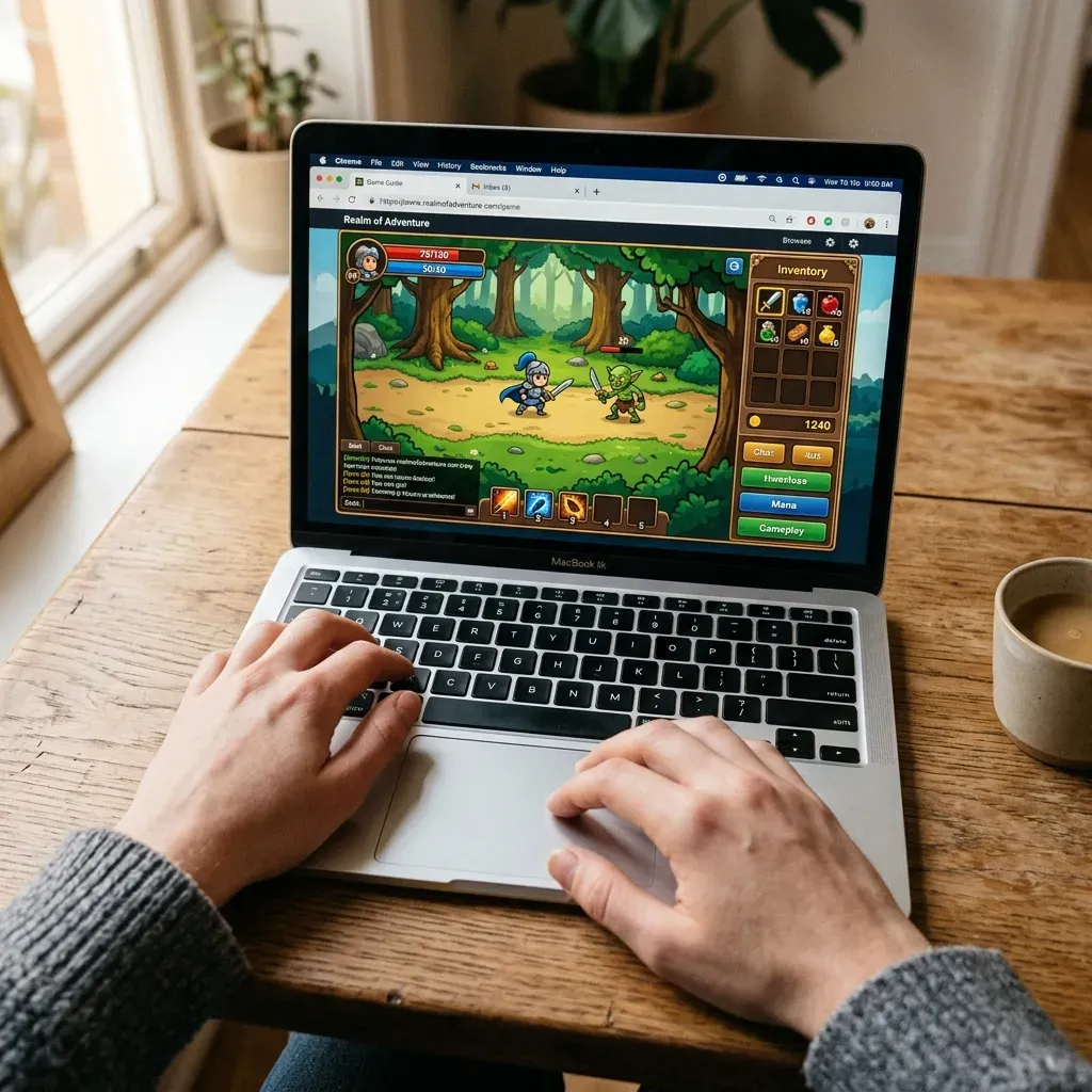 Playing a free online game directly in the browser — no download, just click and play.